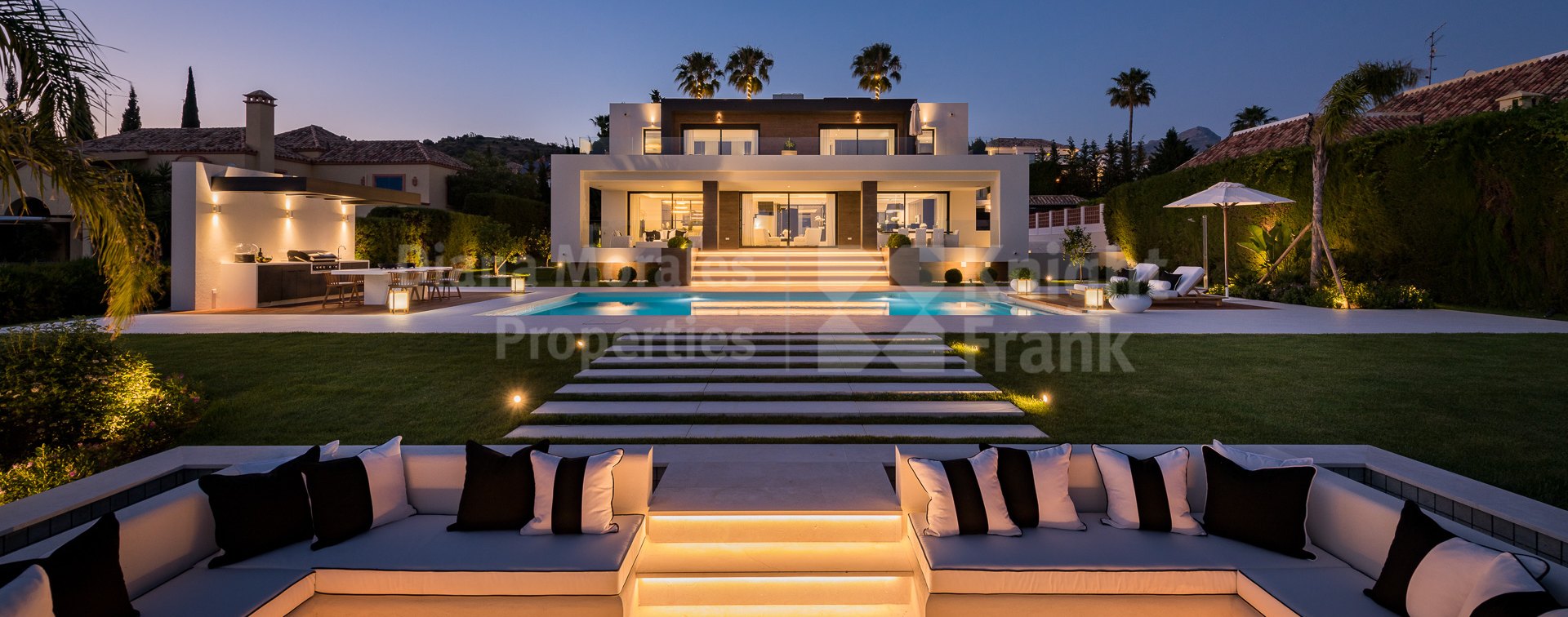 Los Naranjos Golf, Красивая вилла на первой линии гольфа