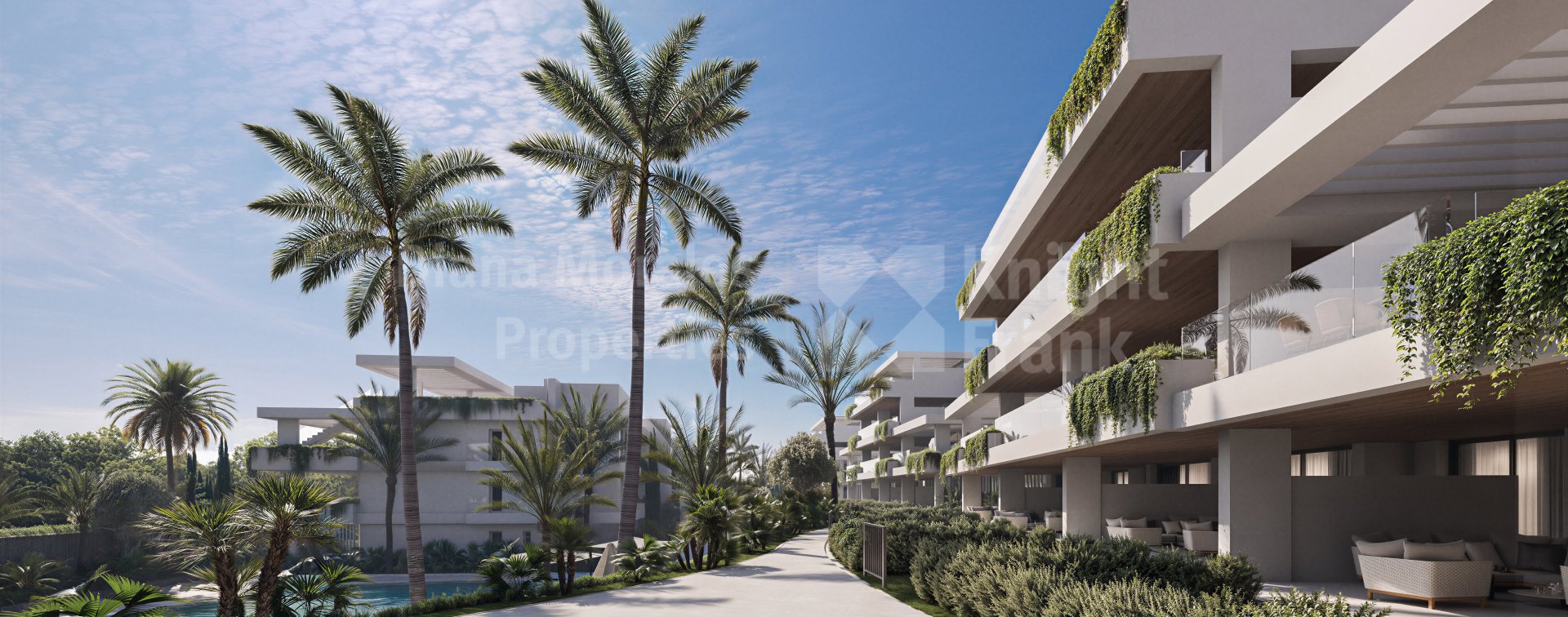 El Padron, Ground-floor two-bedroom apartment with private garden in East Estepona