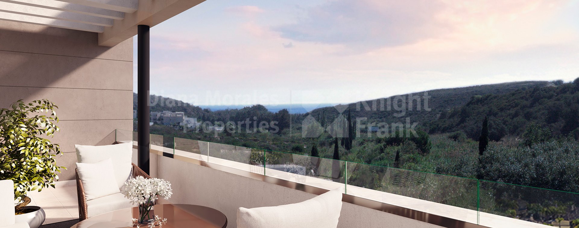 Casares del Sol - Casares Golf, Stylish three-bedroom apartment by the golf course near Finca Cortesin