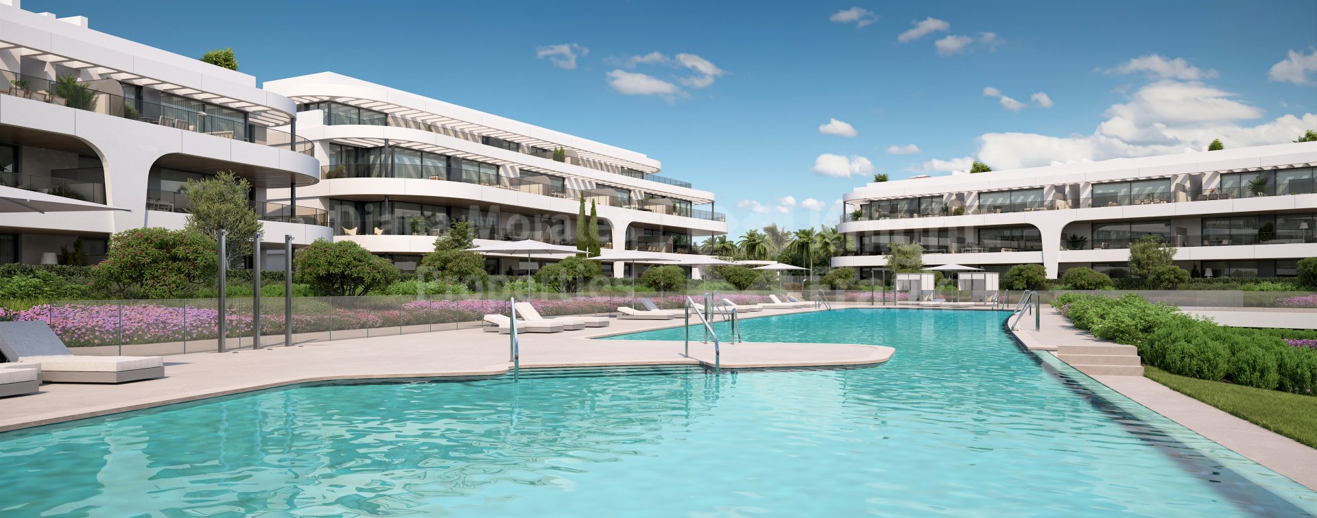 Atalaya, Penthouse mit 2 Schlafzimmern in der Nähe von 5 Golfplätzen in Estepóna Ost