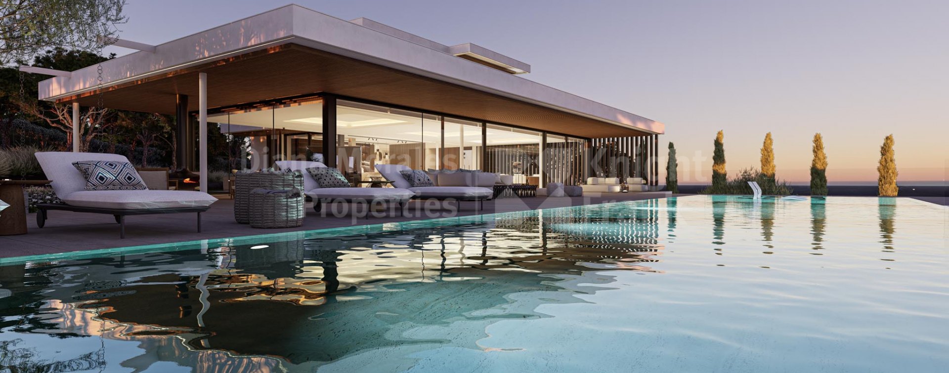 La Reserva, Современная вилла с четырьмя спальнями и лифтом в Ла Ресерва, Сотогранде