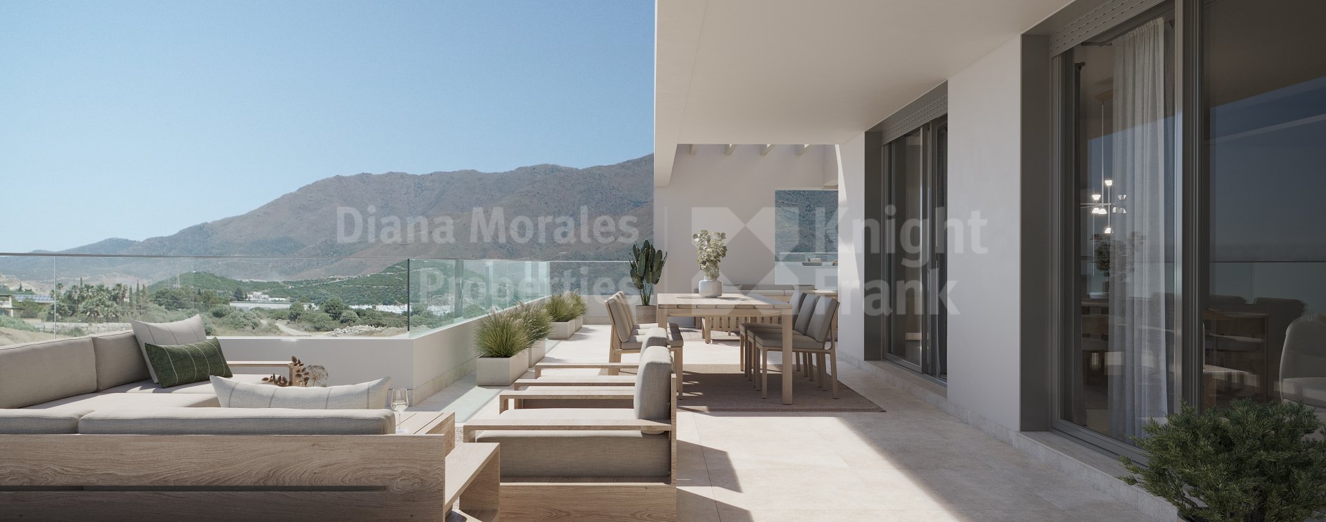 La Gaspara, Two bedroom first floor apartment near Estepona marina