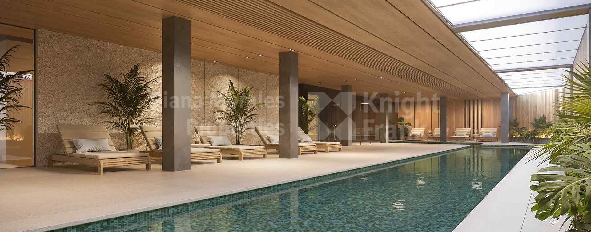 Dúplex de 3 dormitorios en complejo de 113 viviendas en Nueva Andalucía