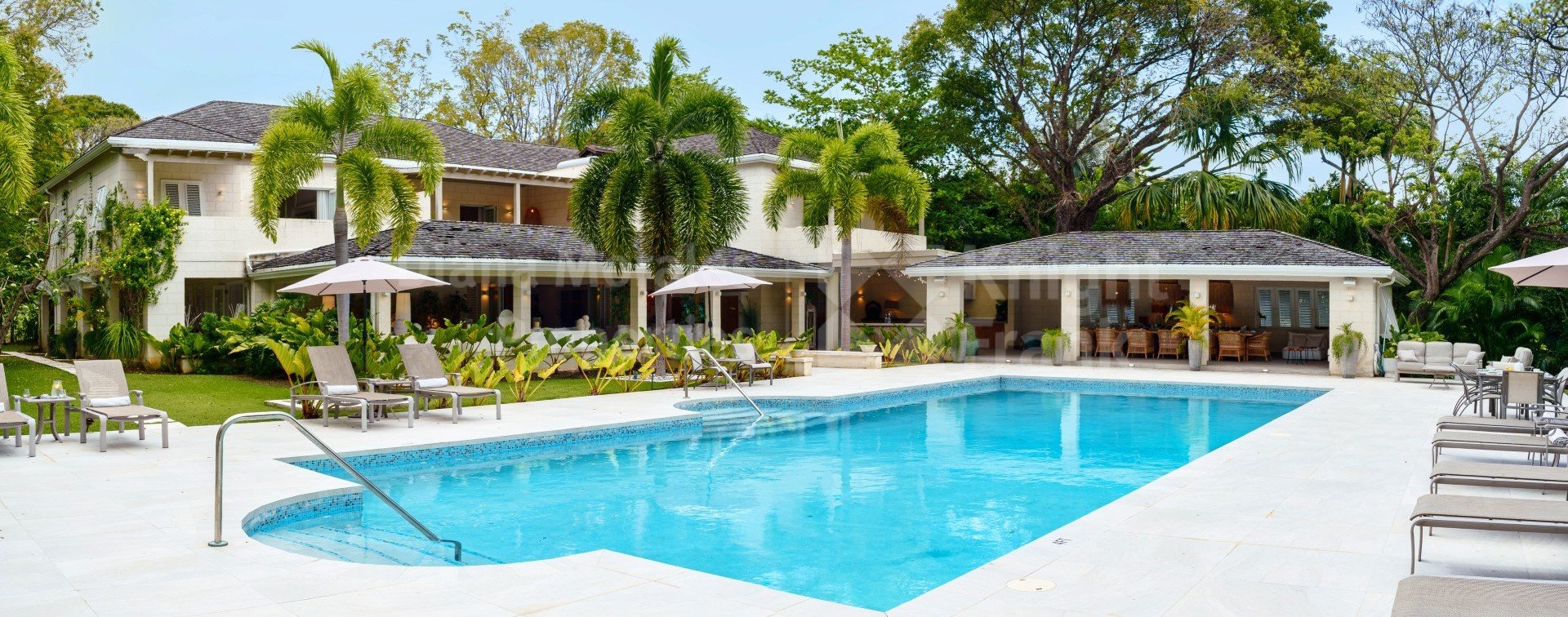 Holetown, Элегантная вилла с уединением и выходом на пляж в Sandy Lane Estate, Сент-Джеймс, Барбадос