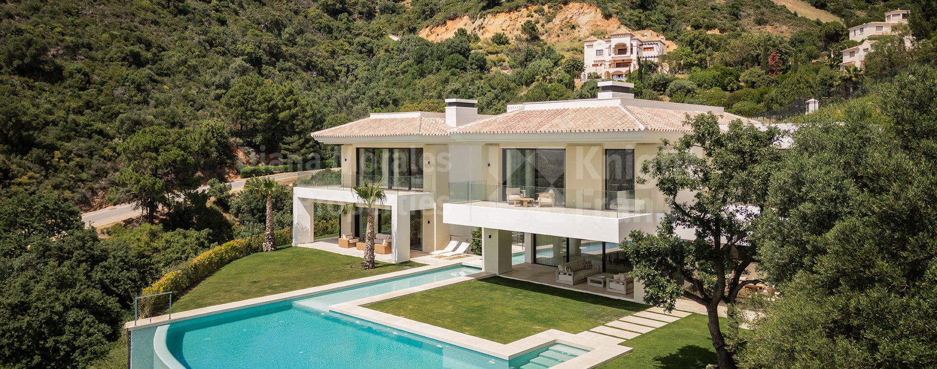 Villa Quercus avec vues panoramiques dans le Marbella Club Golf Resort