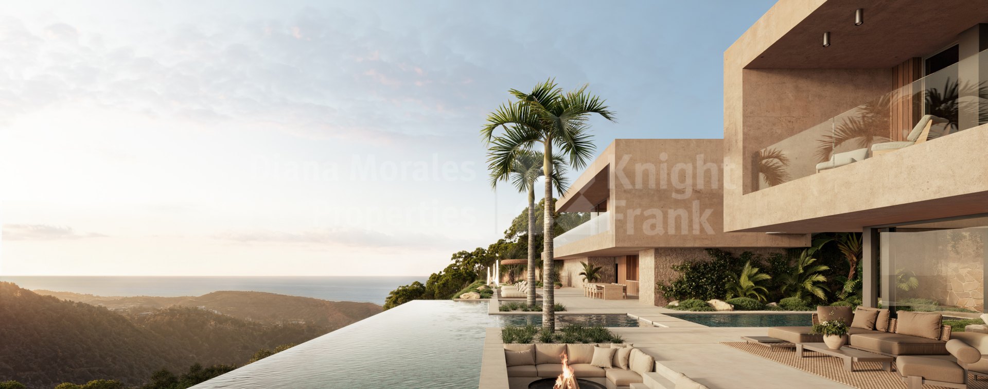 Monte Mayor, Villa Isola, clean architecture project in a natural setting