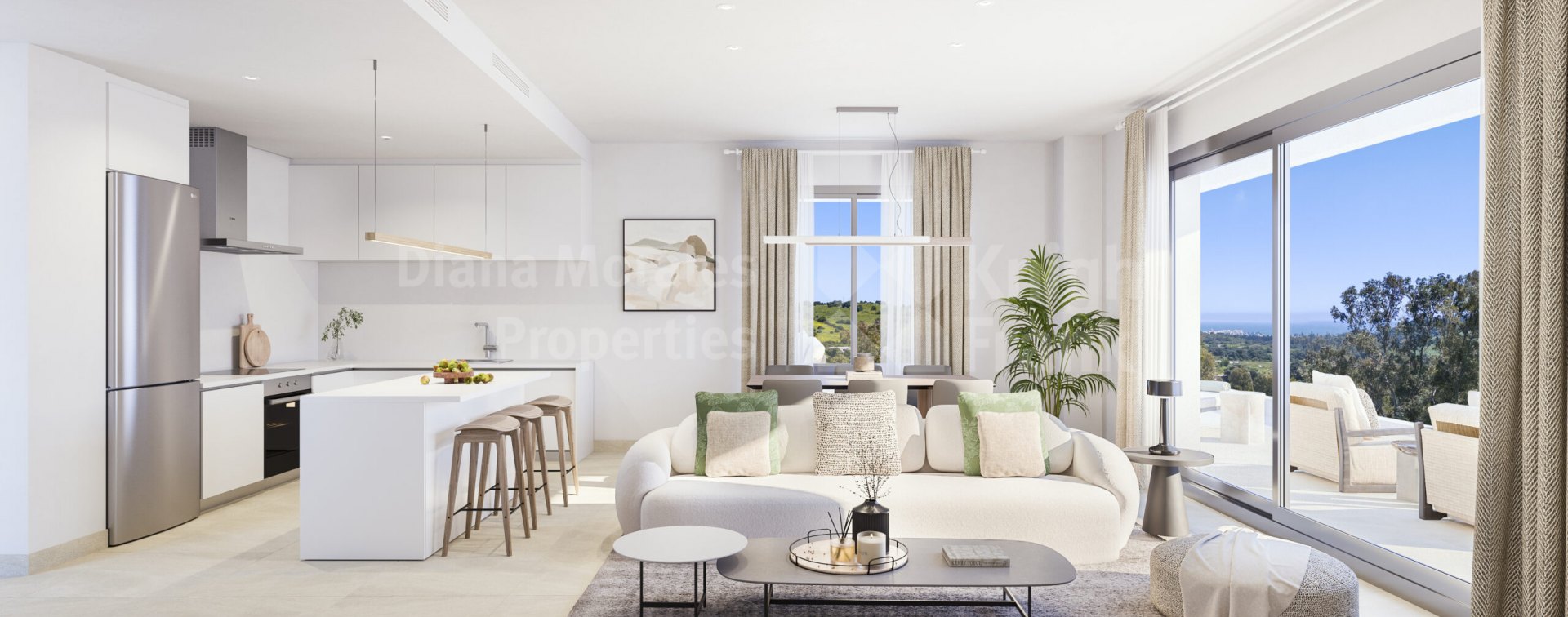 Estepona Golf, Appartement de jardin de 2 chambres dans un complexe de 68 unités