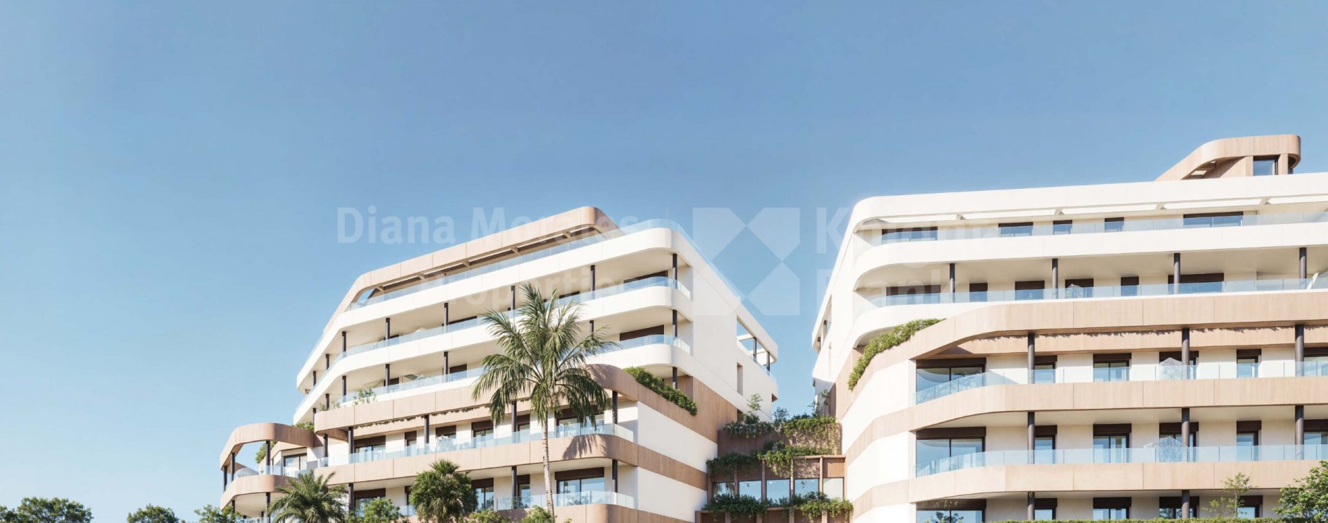 Ático de tres dormitorios en un complejo de 68 viviendas en Estepona Golf