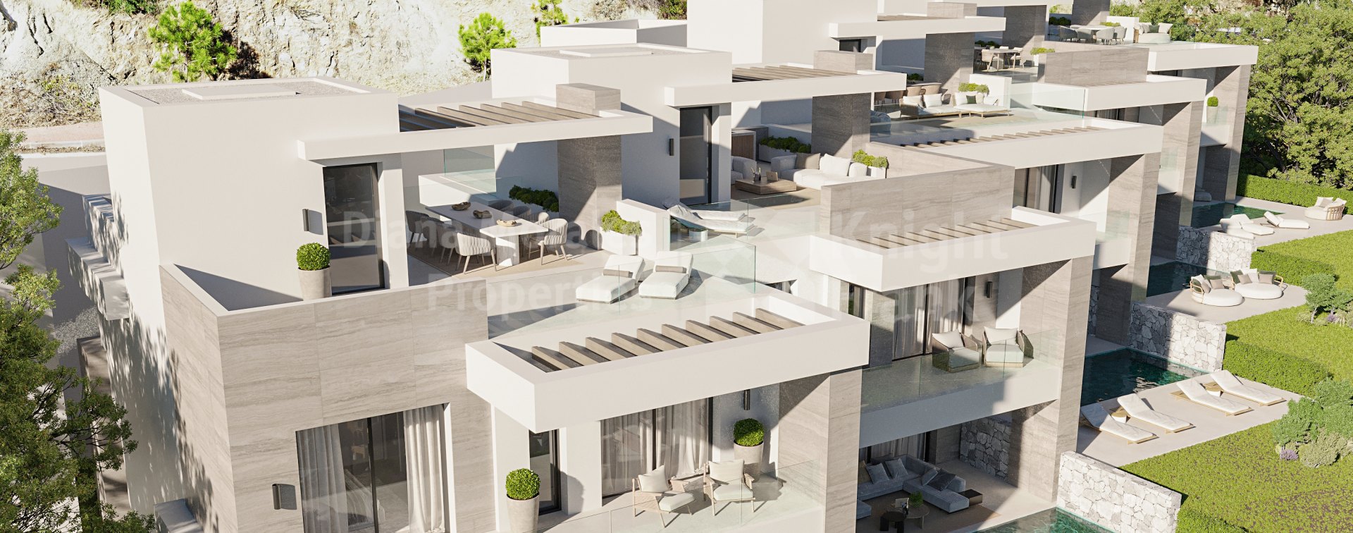 La Quinta, Residencia 4: vistas abiertas al mar y a las colinas de Benahavís