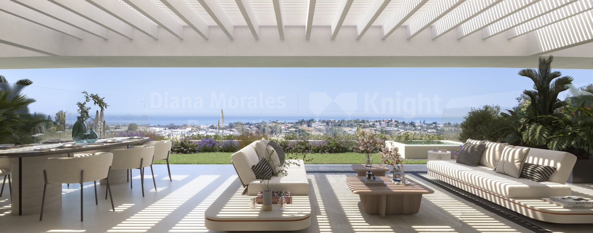 Puerto del Almendro, Appartement de 2 chambres au rez-de-chaussée avec jardin à Benahavis