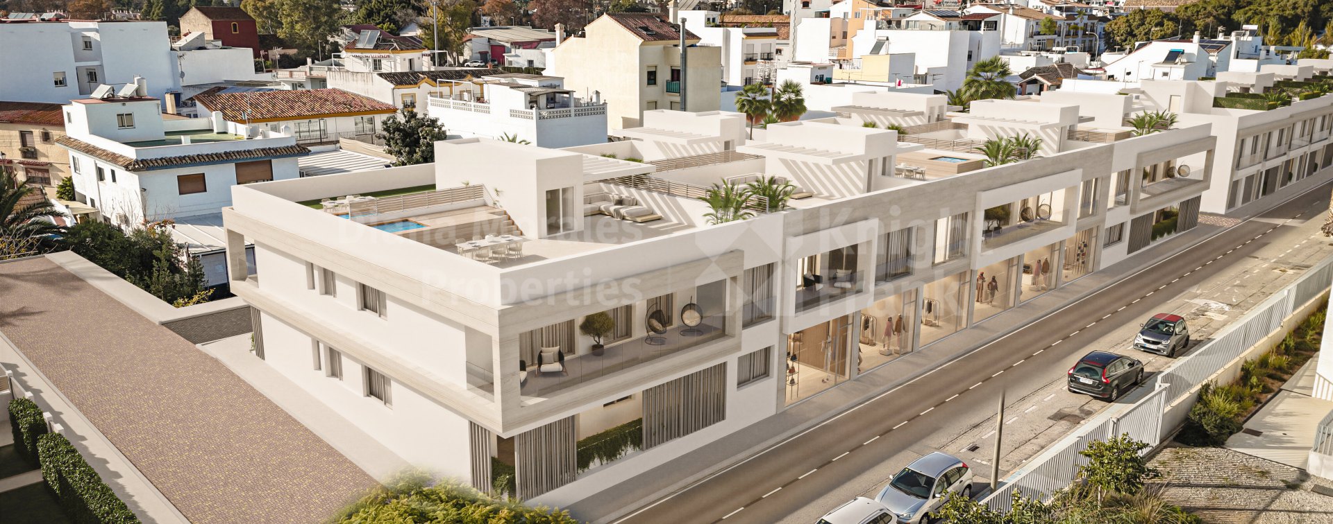 Linda Vista Baja, Elegante bajo en un complejo de 38 unidades junto al Boulevard