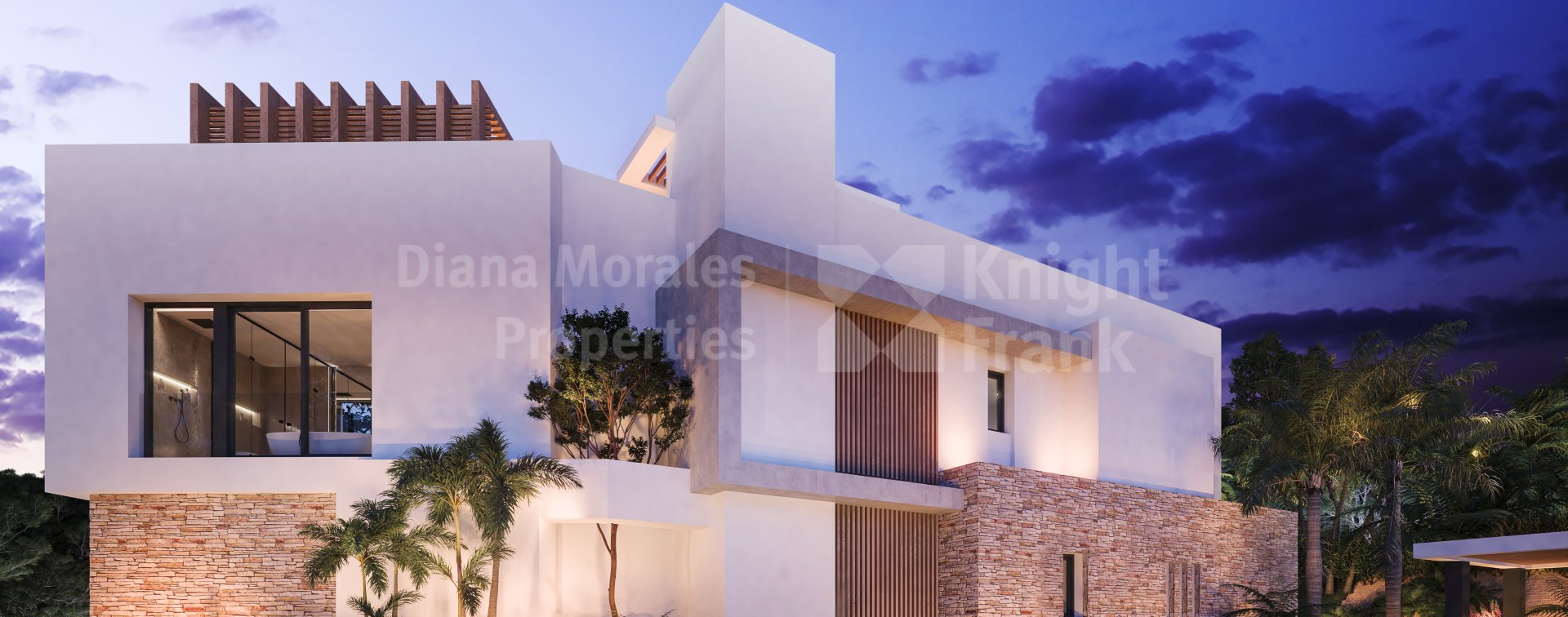 Lomas del Virrey, Villa contemporánea de cinco dormitorios en la Milla de Oro de Marbella