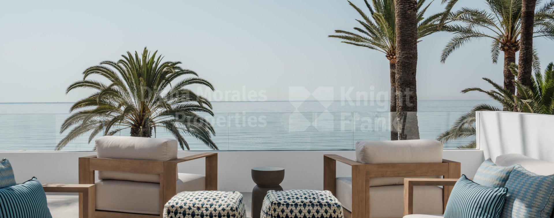 Marbella Golden Mile, The Beach House, beachfront townhouse on the Golden Mile