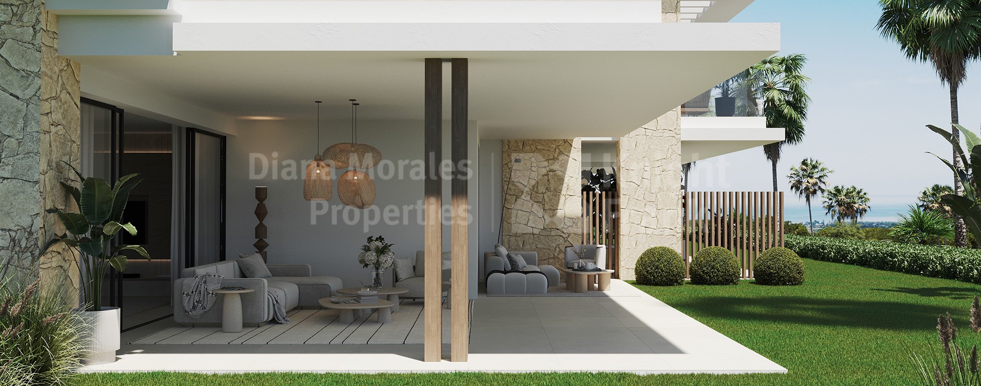La Resina Golf, 2-bedroom ground floor apartment in a 72-unit project in East of Estepona