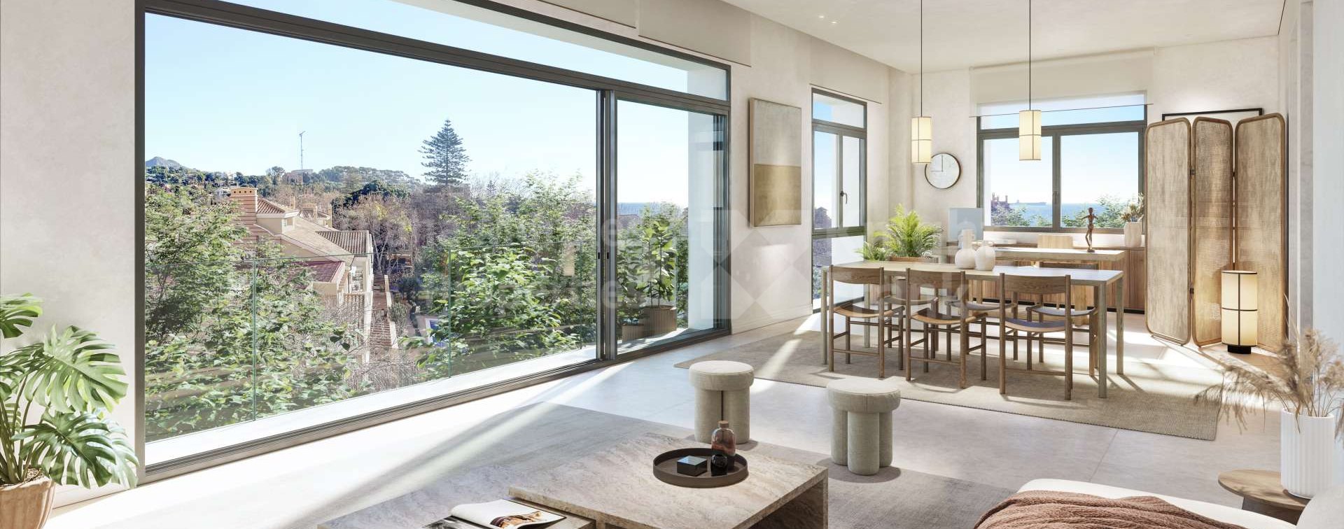 Malaga, Exclusive two-bedroom residence in El Limonar, close to the beach
