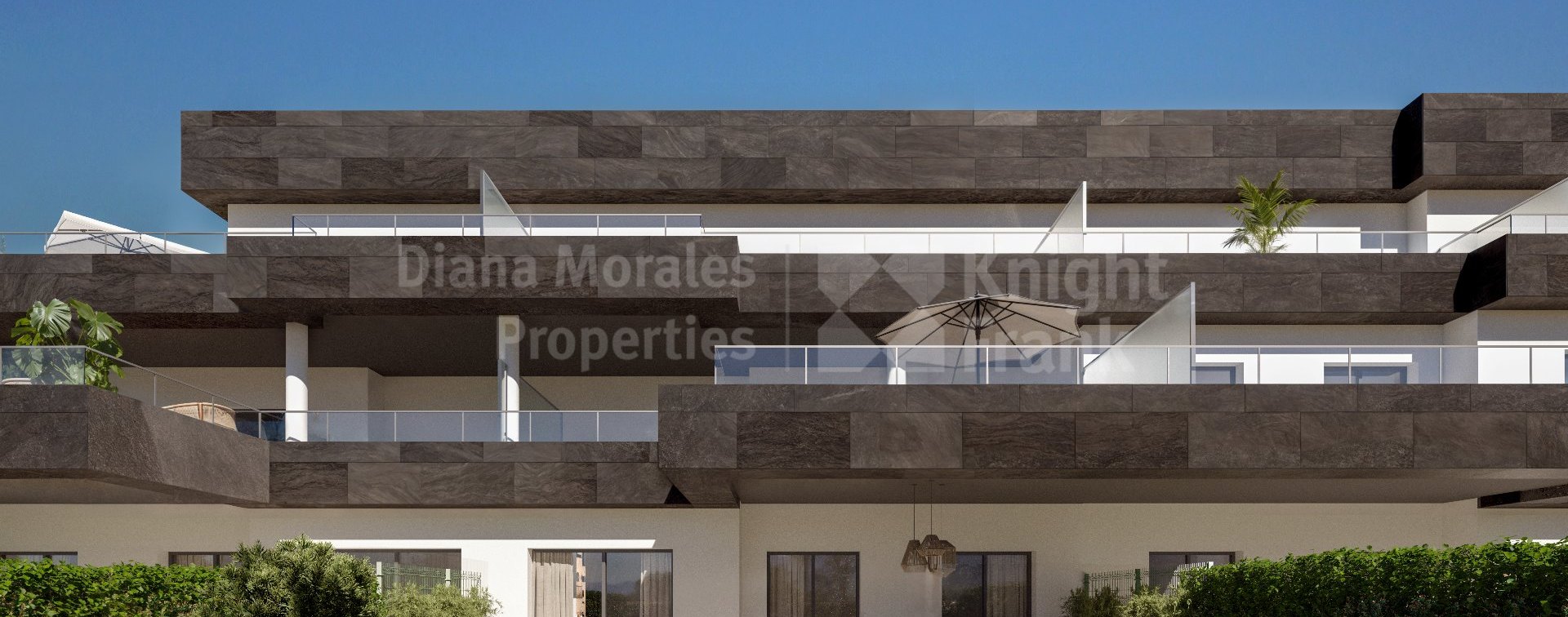 Casares Playa, Duplex-Penthouse mit großer Terrasse neben dem Doña Julia Golfplatz