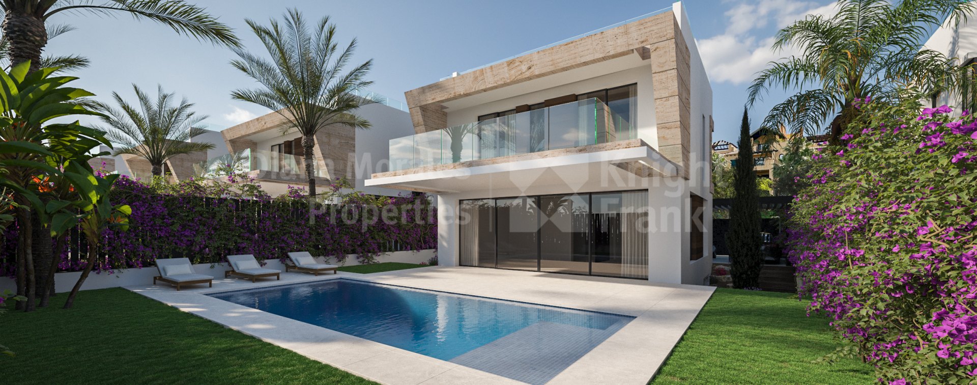 West-facing five-bedroom villa in El Campanario, Estepona East