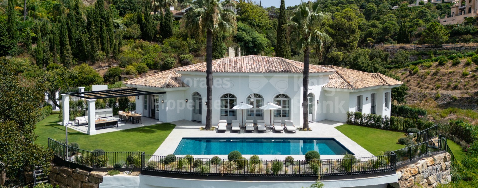 La Zagaleta, Villa Liora, propriété contemporaine entourée par la nature