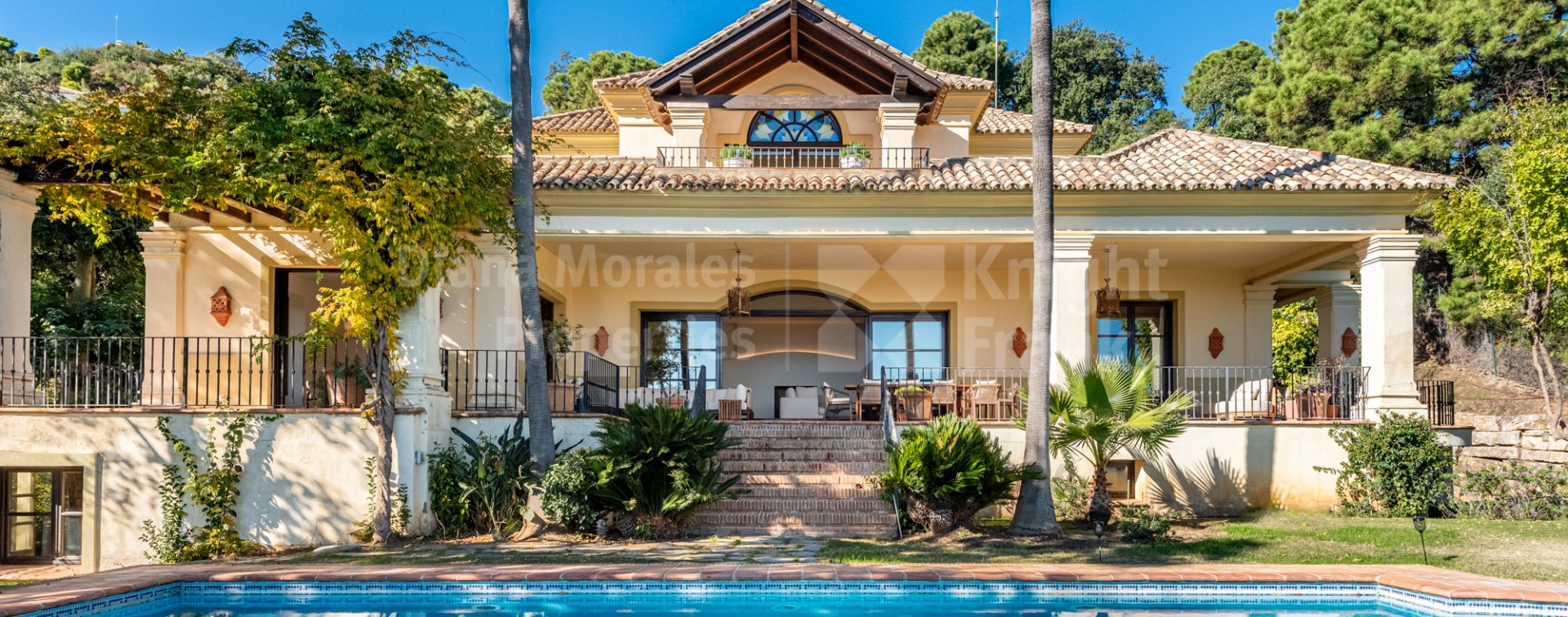 La Zagaleta: Villa de 5 dormitorios con vistas al mar