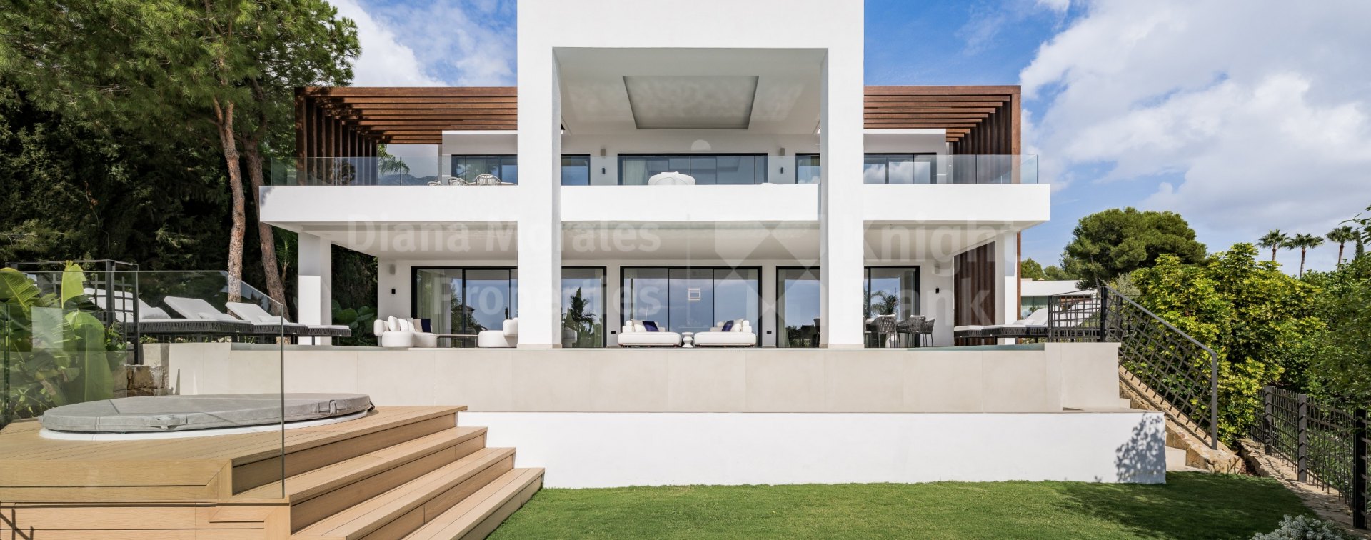 Villa George: lujo contemporáneo en Sierra Blanca