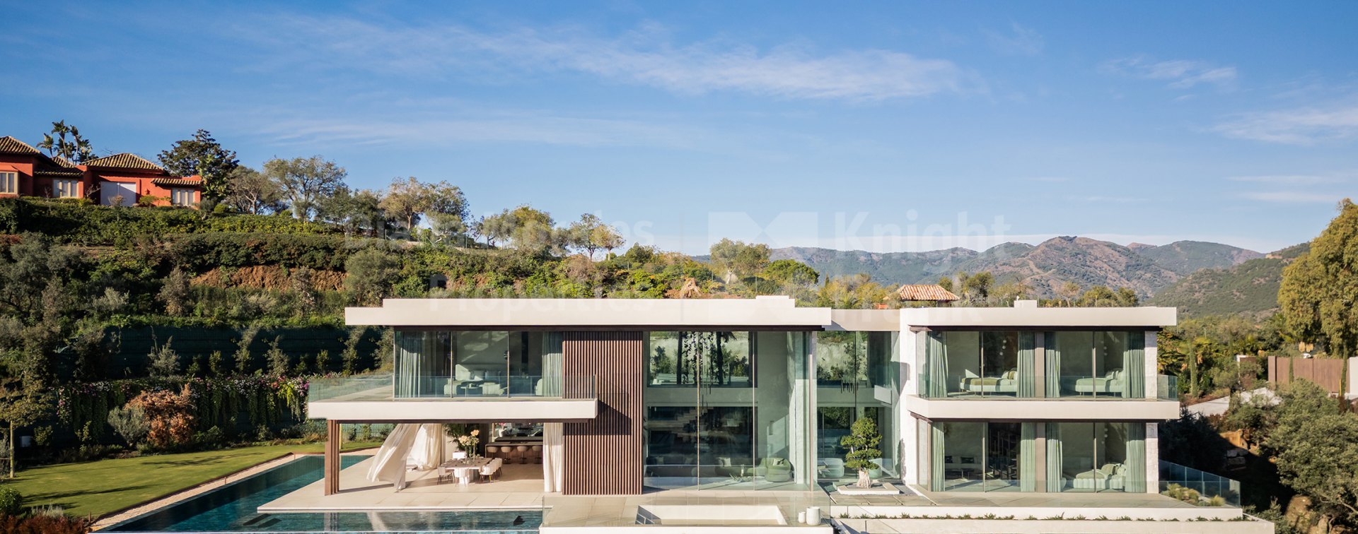 La Zagaleta, Villa Hermès : Luxe contemporain avec vues panoramiques