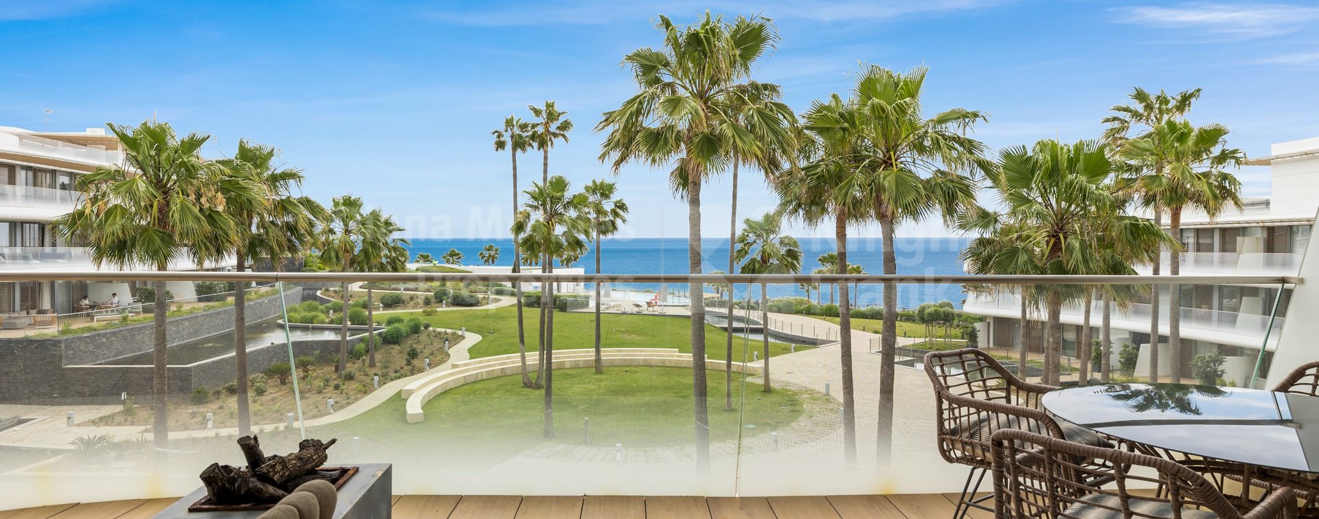 The Edge, Modernes Apartment direkt am Meer an der Neuen Goldenen Meile