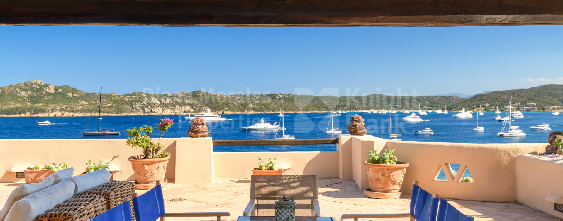 Sassari, Apartamento en Cala Romantica, Cerdeña, con vistas espectaculares y embarcadero privado