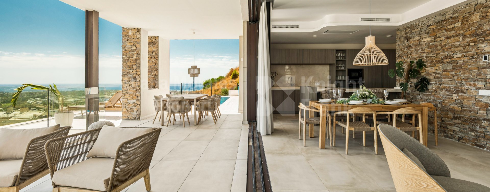 Casa Enea, moderna villa pareada con vistas panorámicas en Be Lagom