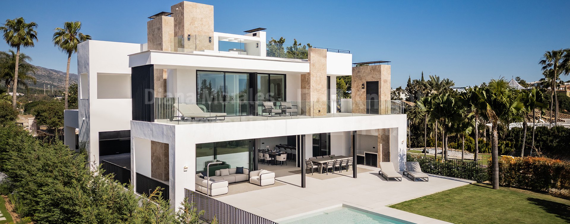 Los Naranjos, Вилла Alba, cовременная вилла в Лос Наранхос — новостройка