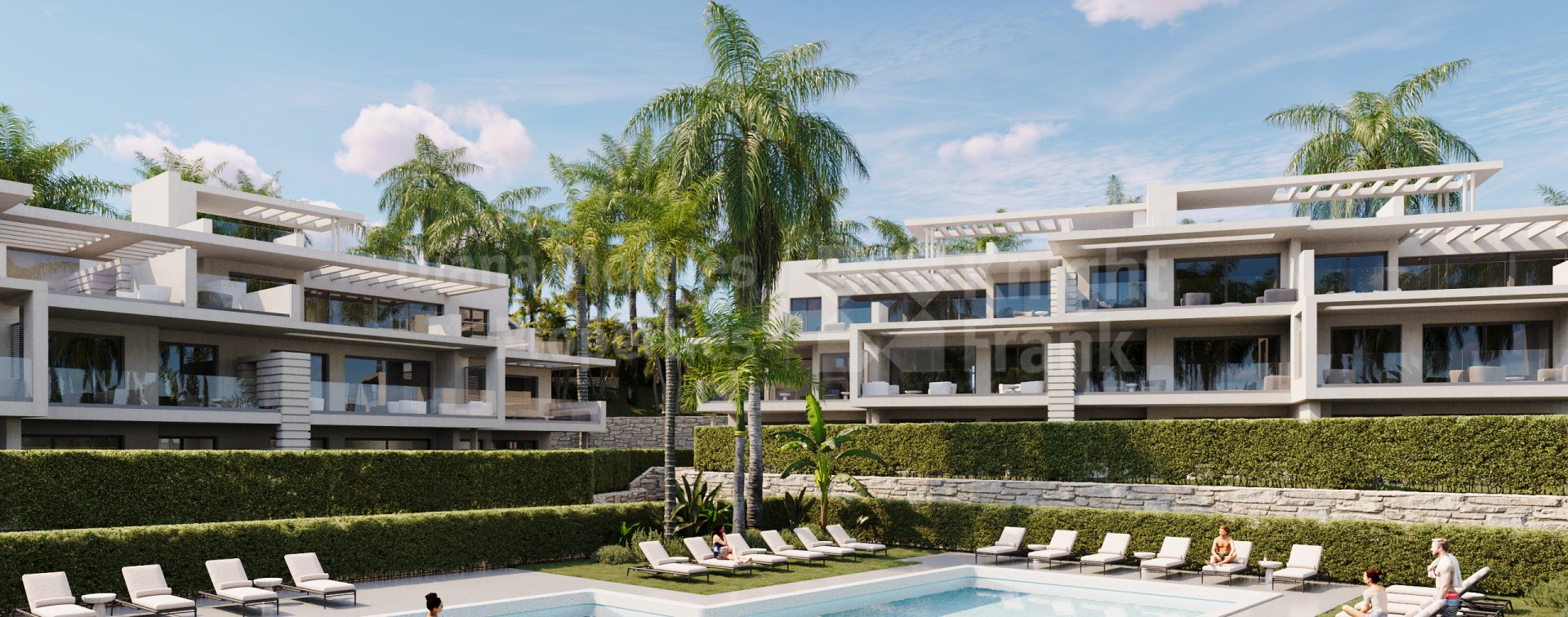 Estepona West, Three-bedroom penthouse with solarium in West Estepona