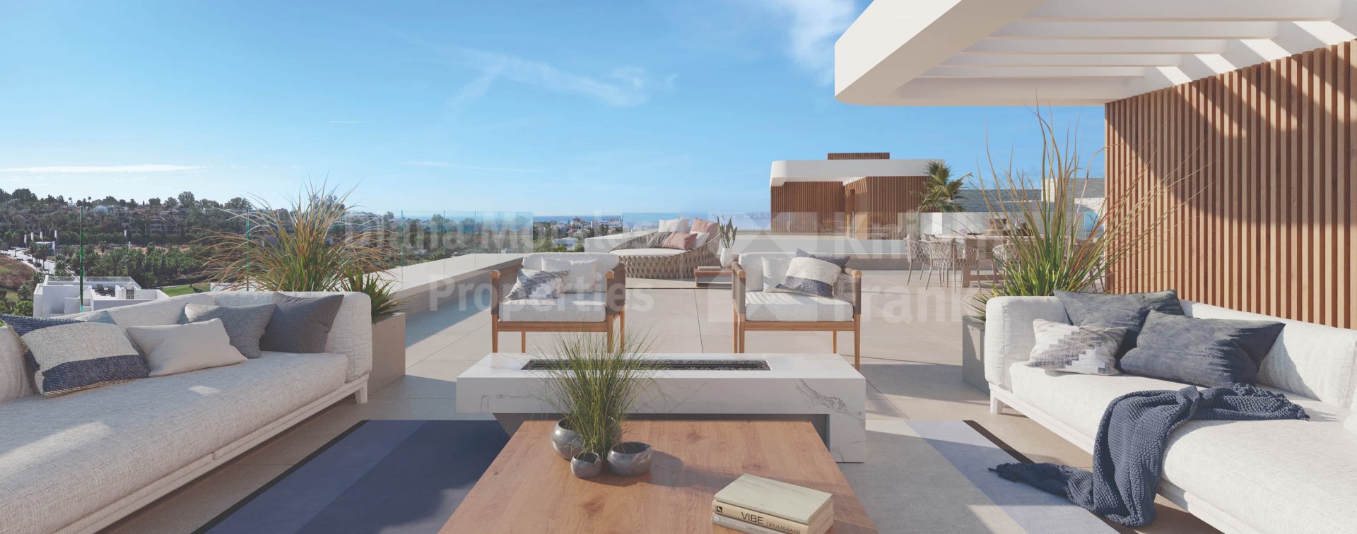 Atalaya, Four-bedroom semi-detached house with private garden and roof terrace