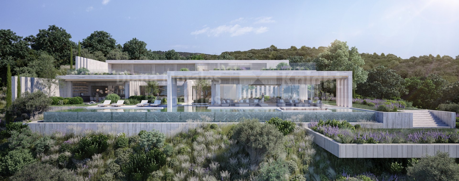 Sotogrande Alto, Ultra-modern, sustainable 7-bedroom villa with panoramic views