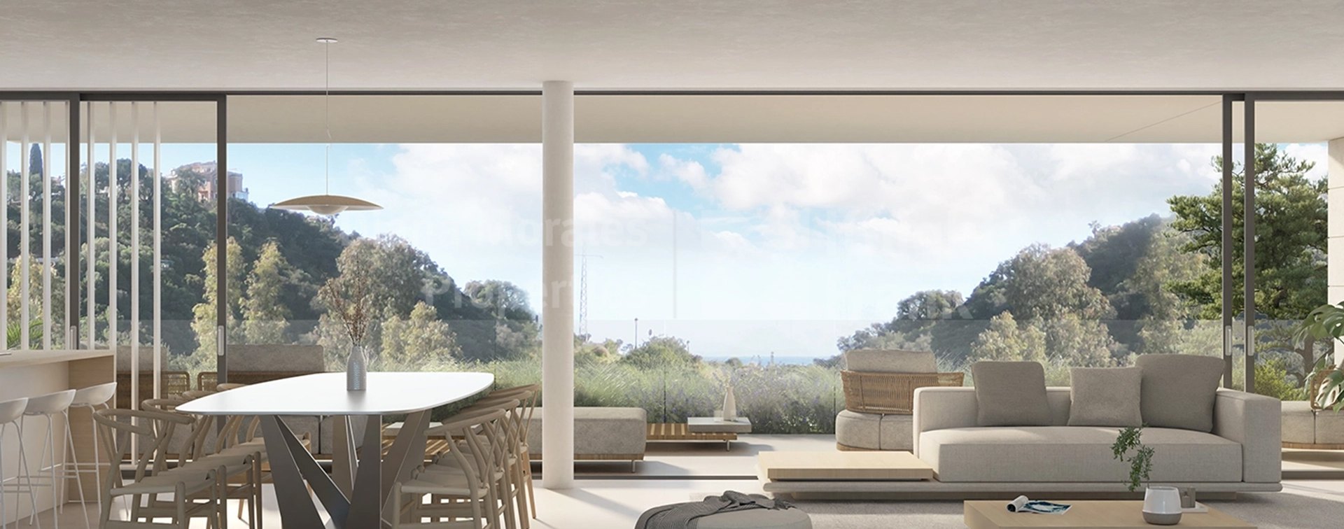Three-bedroom penthouse in 21-unit complex in Elviria, East of Marbella