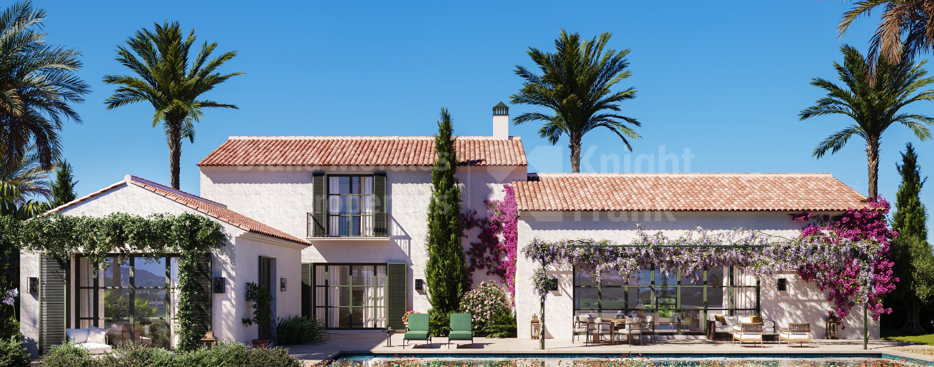 Elegante vivienda de 3 dormitorios con vistas inigualables en Finca Cortesín