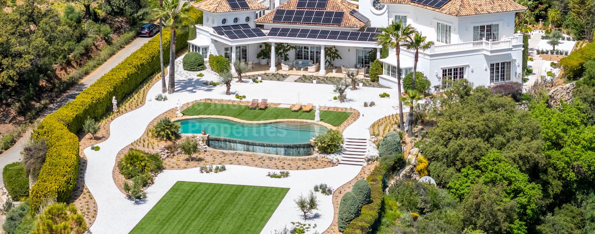 La Zagaleta, Элегантная вилла в Ла Загалета с панорамными видами на море и горы