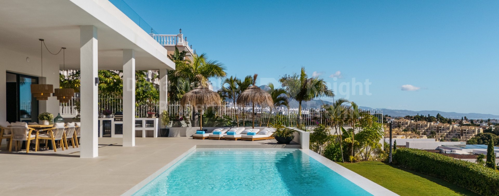 Villa Olivia, une maison familiale avec vue panoramique à Los Flamingos