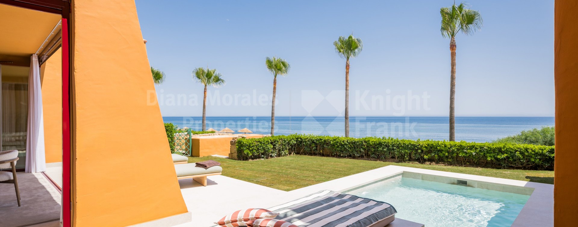 Los Granados del Mar 201, exceptional ground floor flat facing the sea