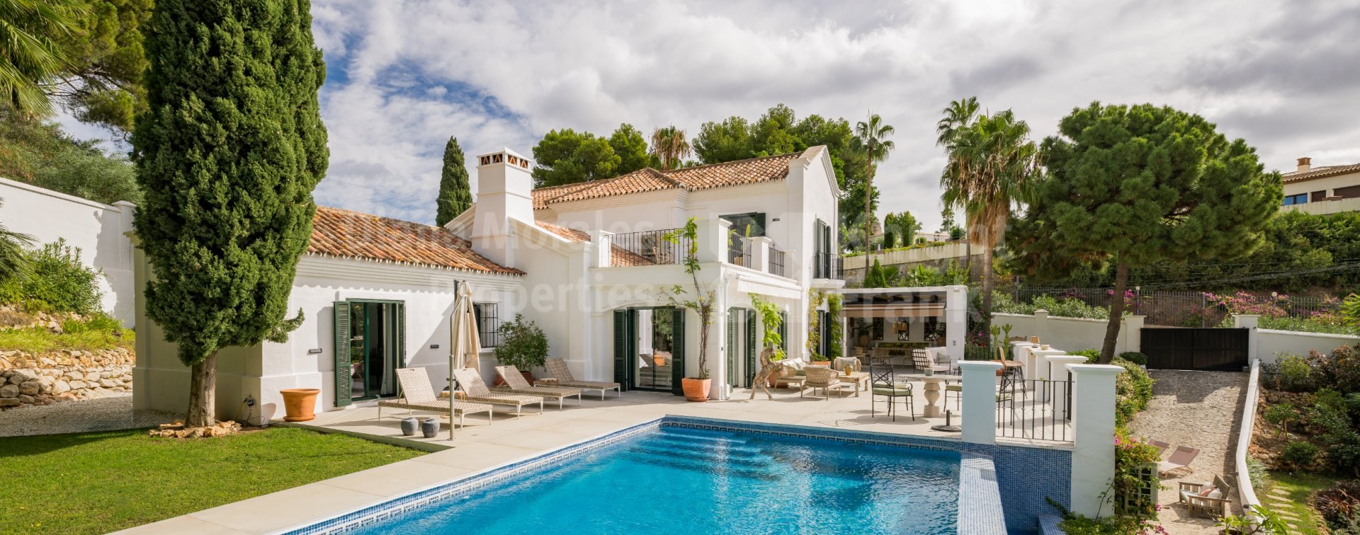 Belle villa de style méditerranéen à El Madroñal