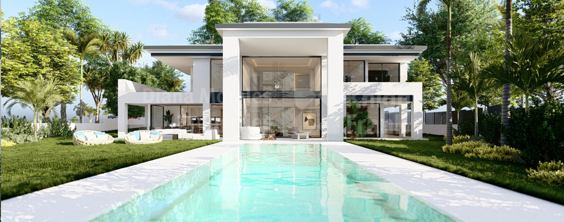 Terrain avec projet à Atalaya de Río Verde