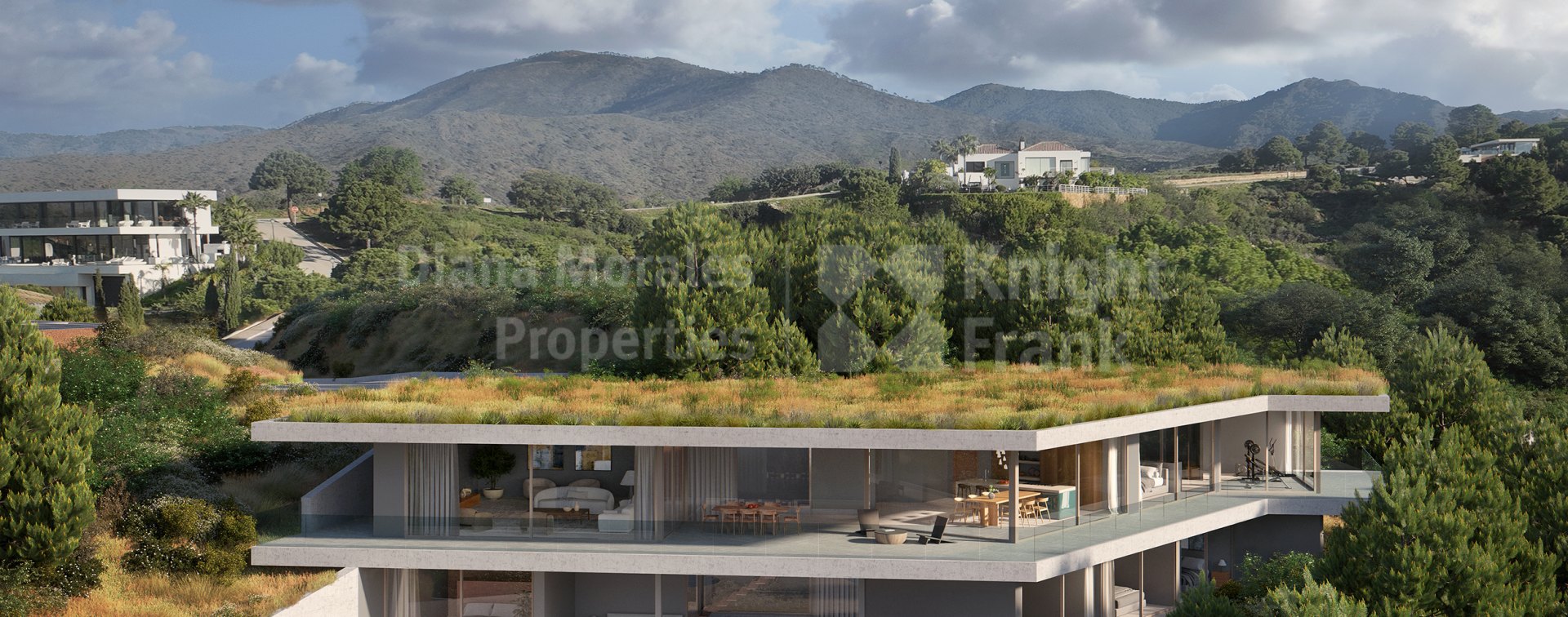 Una moderna residencia de 6 dormitorios con vistas al mar en Monte Mayor