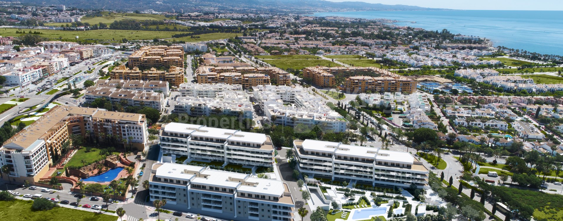 San Pedro de Alcantara, Penthouse de quatre chambres dans un emplacement privilégié à distance de marche de la plage