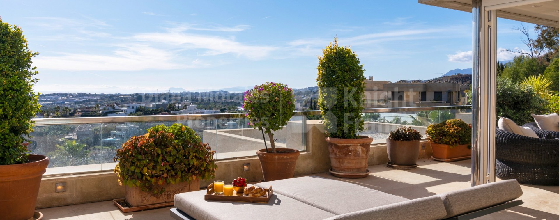 Los Arrayanes, Appartement lumineux avec vue panoramique sur la mer