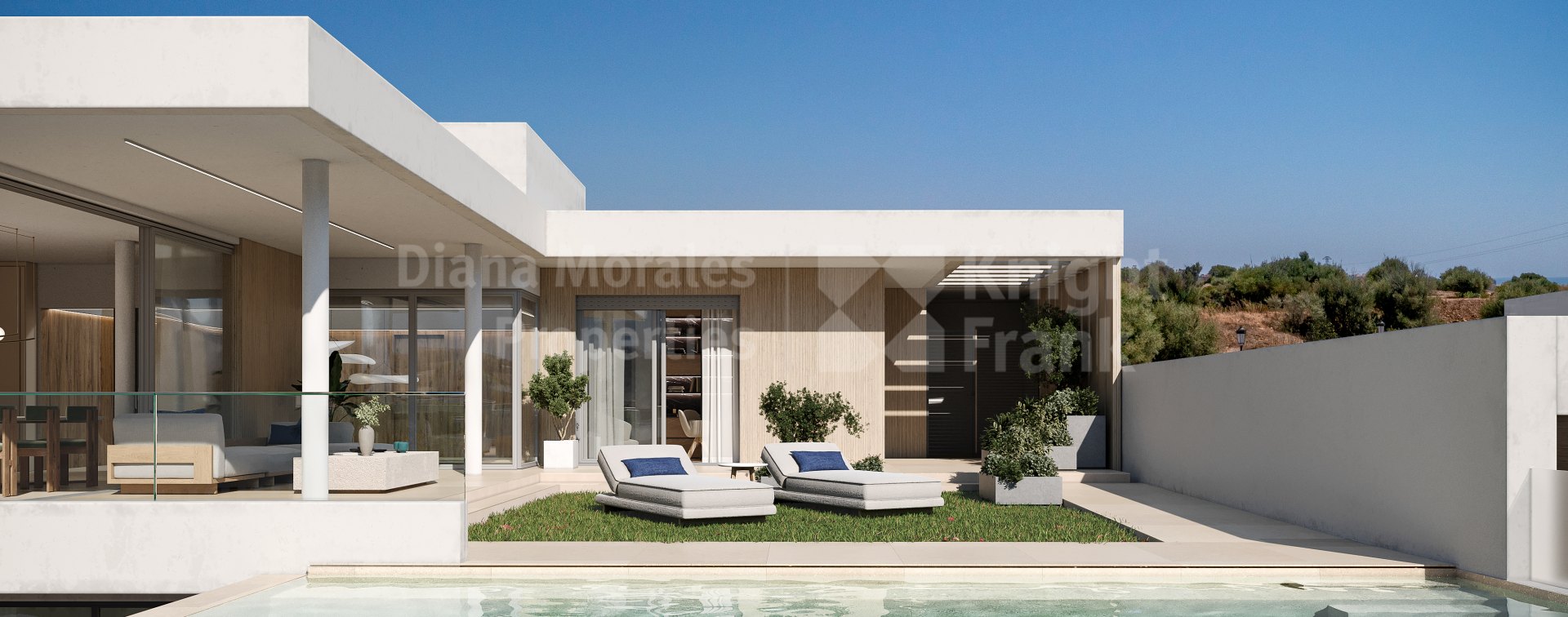 La Gaspara, Nouvelle villa de style moderne à l'ouest d'Estepona