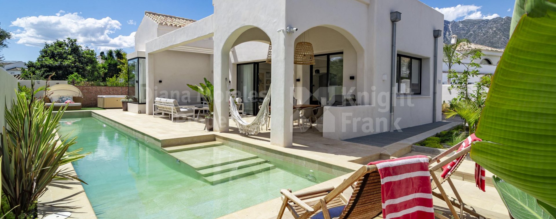 Casablanca, Villa de 4 dormitorios en alquiler cerca de la playa