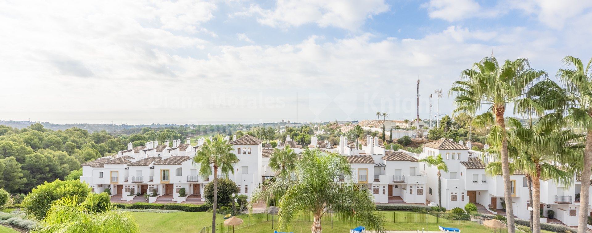 Last Green, Excepcional adosada con vistas al mar y los jardines