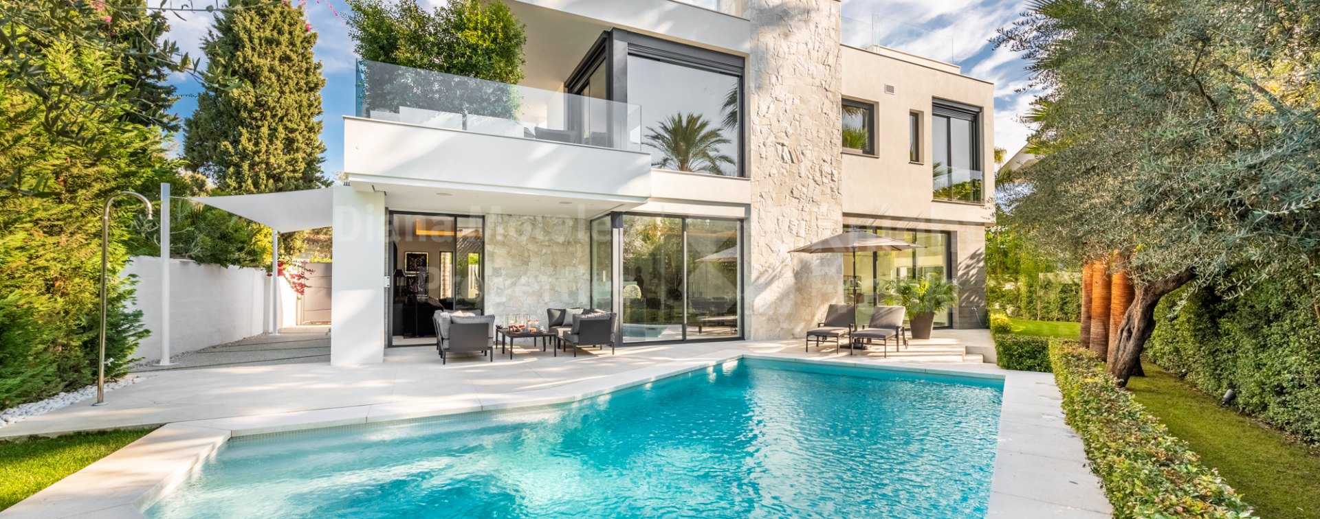 Villa contemporaine et sophistiquée à Casablanca, sur la Golden Mile de Marbella