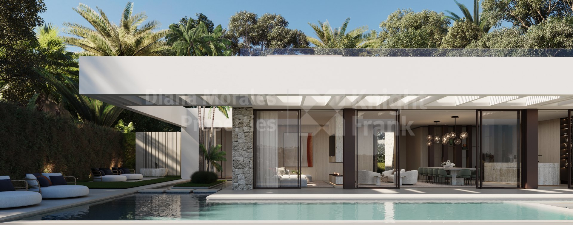Haza del Conde, Villa auf einer Ebene in erster Linie des Golfs