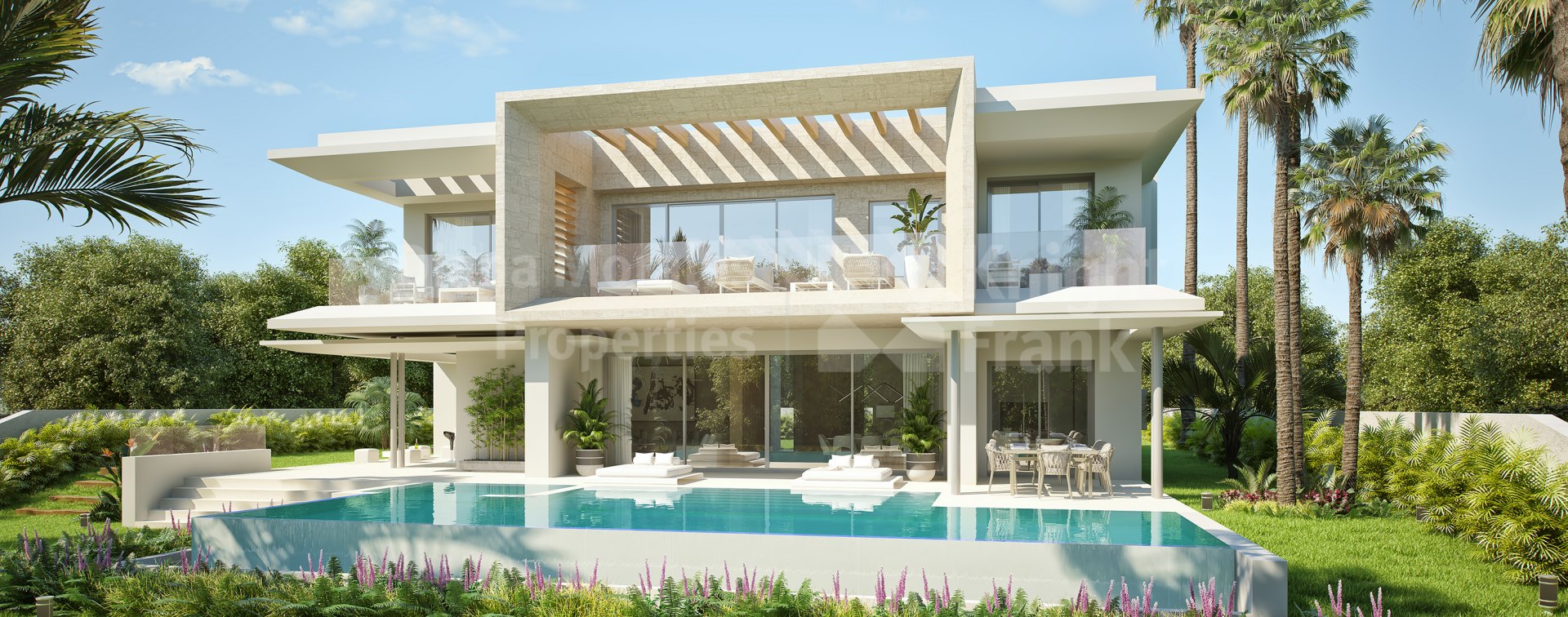 Palo Alto, New luxury villa with sea views in gated community