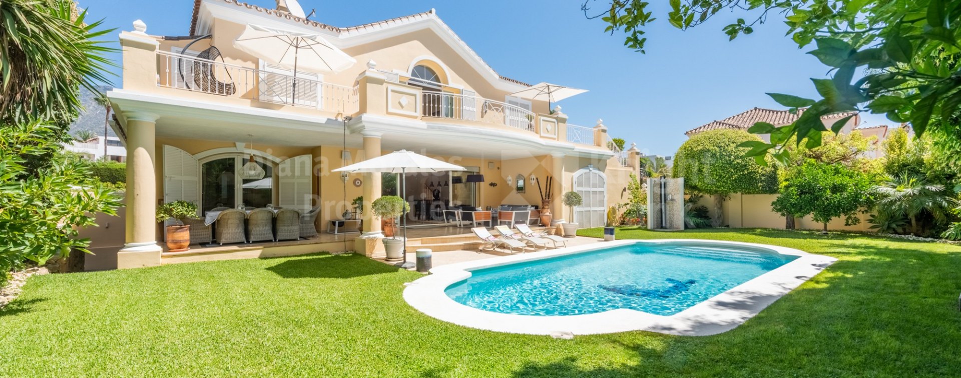 Casa Amarilla, villa in Casablanca, Marbella Golden Mile