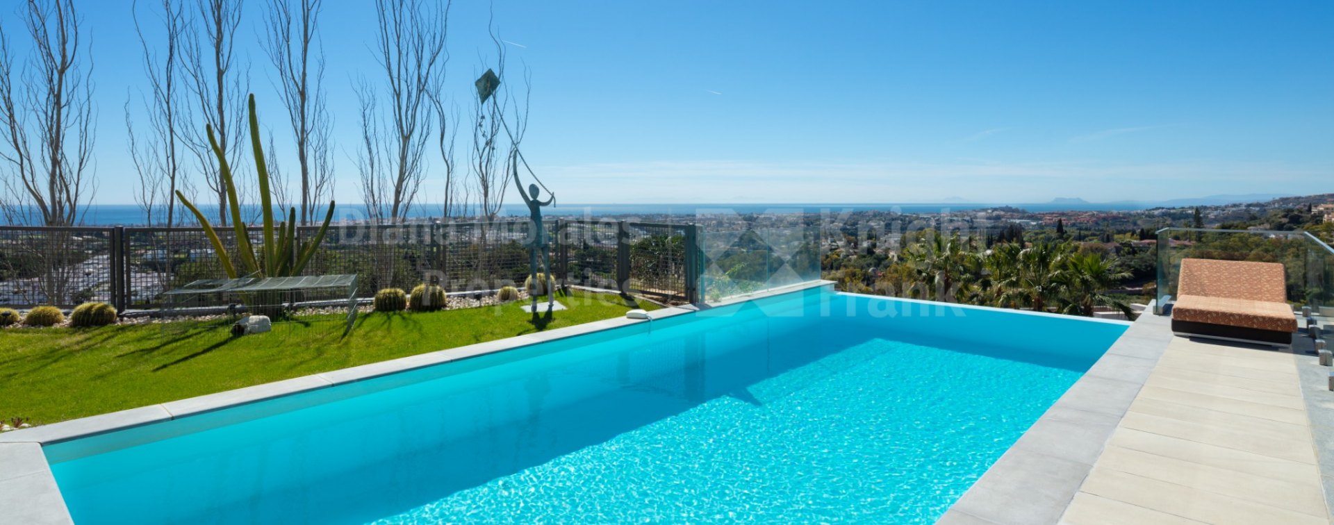 El Herrojo, Superbe villa avec vue panoramique sur la mer à La Quinta